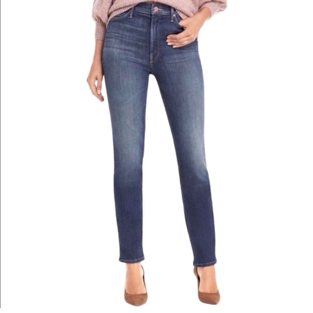 Mother The Dazzler Skimp Straight Jeans